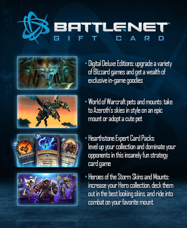 Карта оплаты battle net