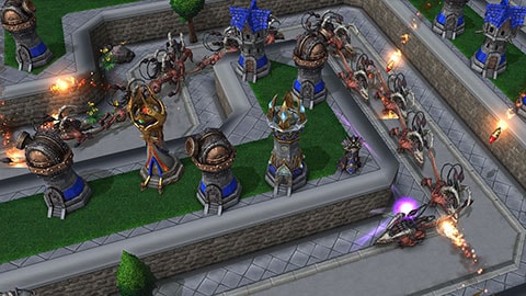 warcraft 3 tower defense