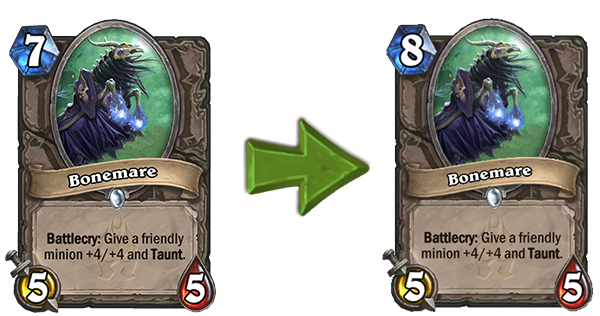 Bonemare Hearthstone Balance Change 10.2