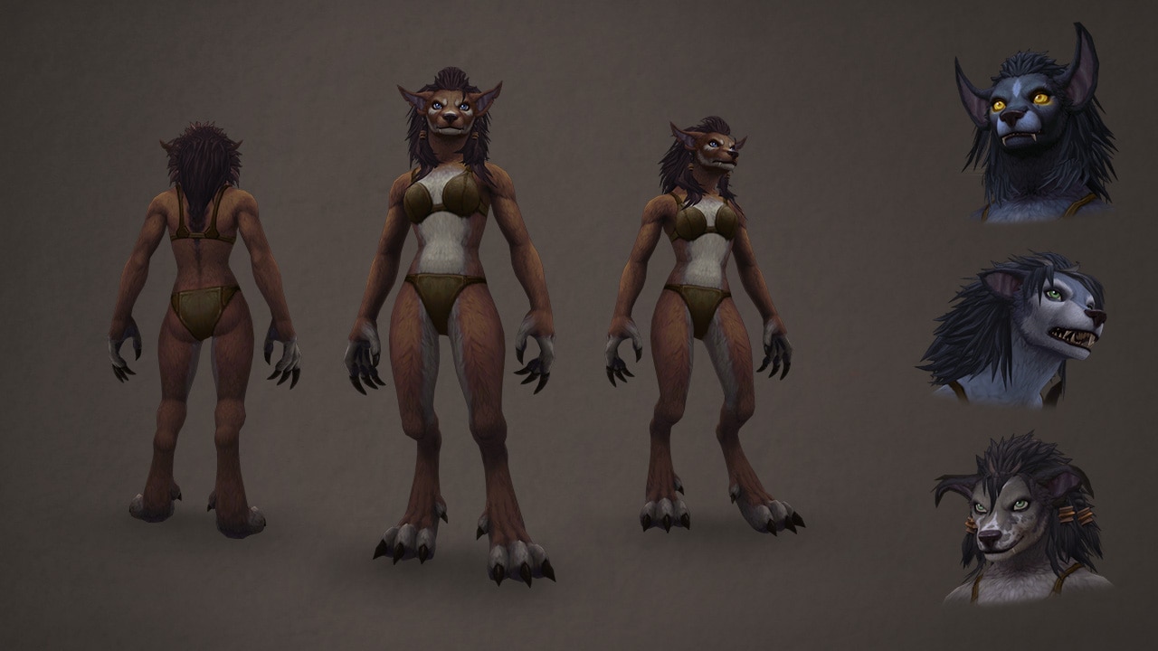 Bfa New Worgen Models