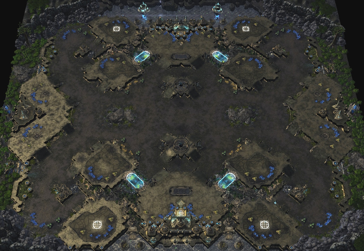 Bridge of Khazad-dûm StarCraft 2 Map, StarCraft 2