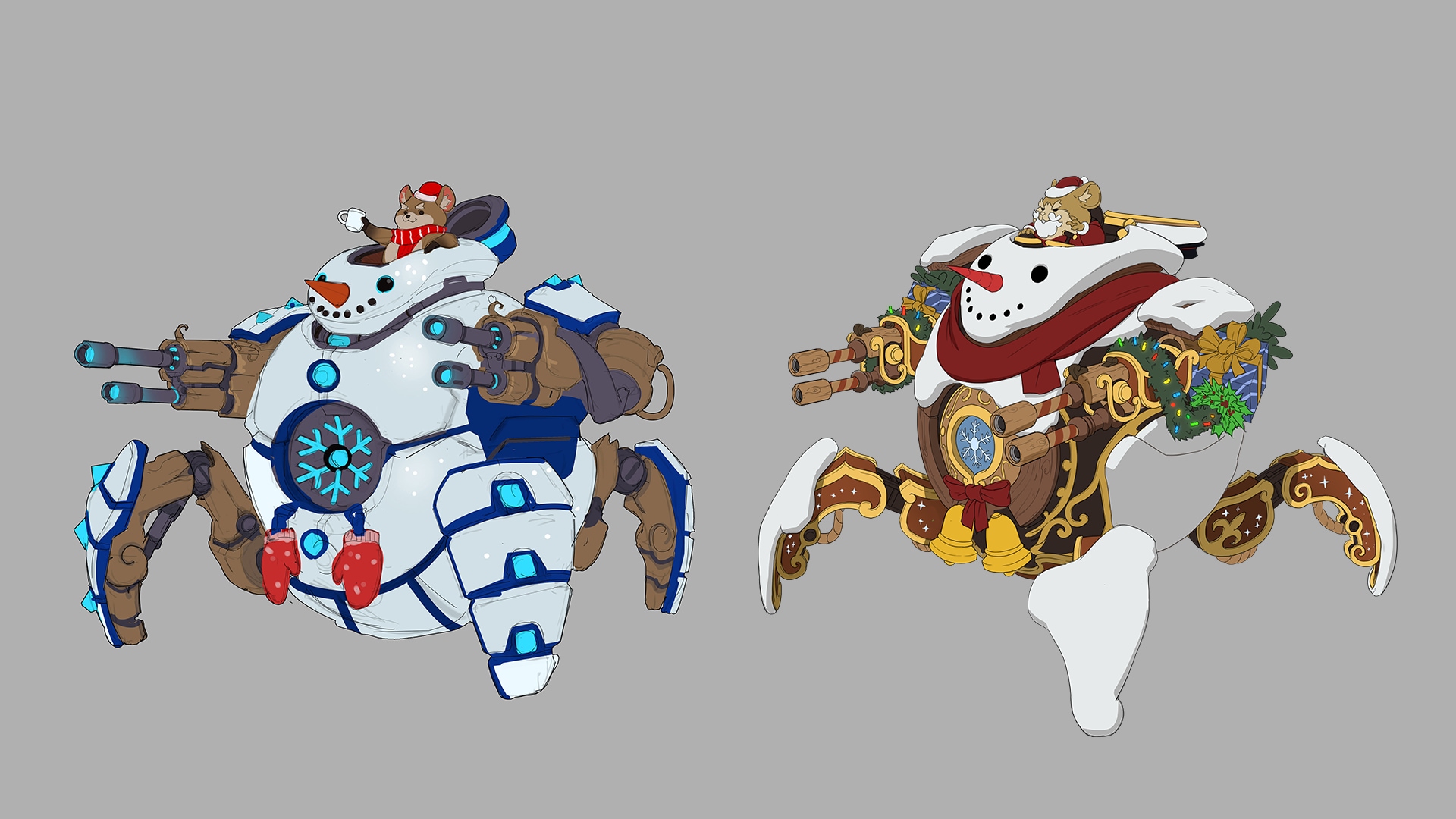 A gift for you  In the latest Winter Wonderland skins  the skins are on display - 81