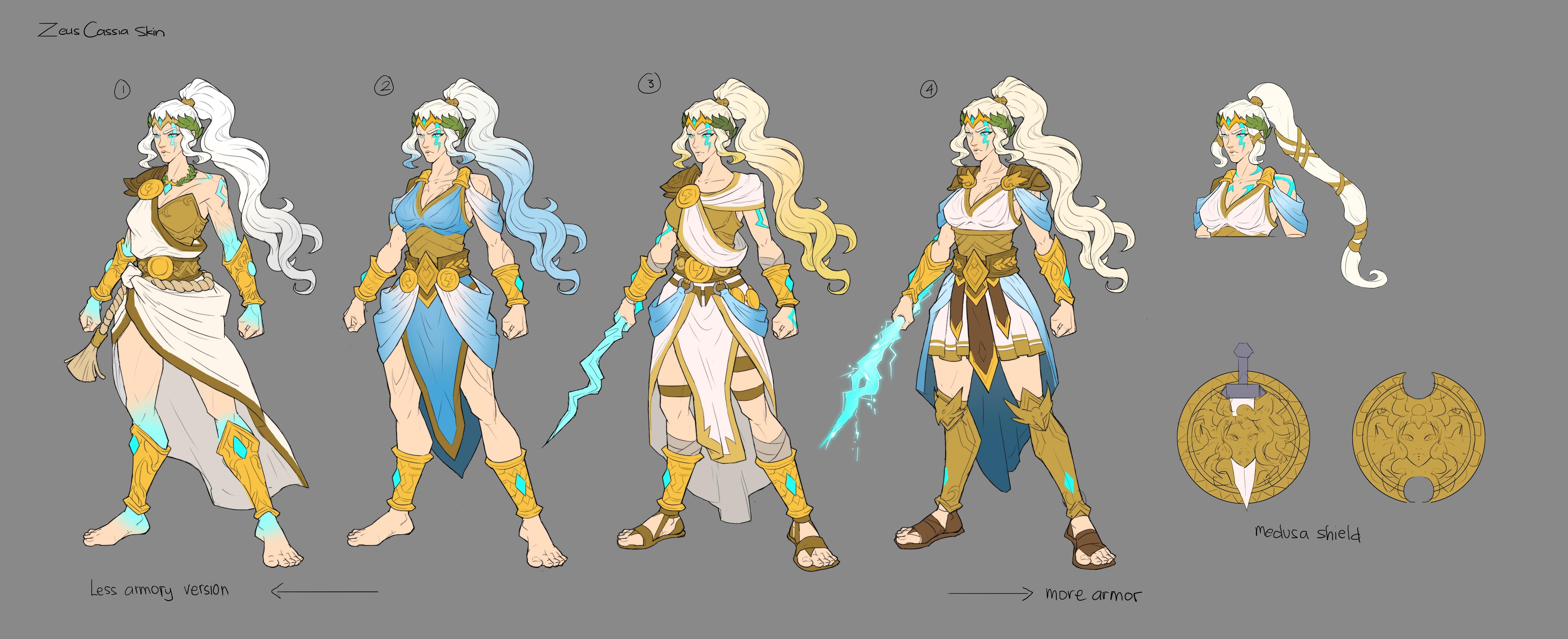 Zeus Cassia concept art