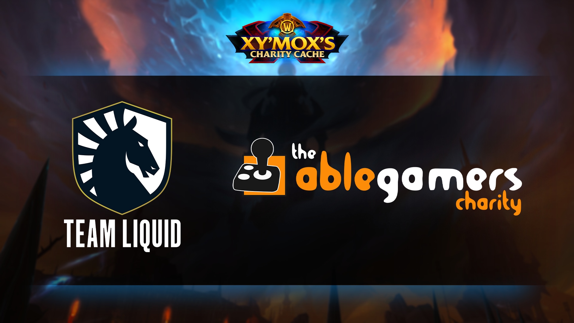 Team Liquid Logo and The Able Gamers Charity Logo