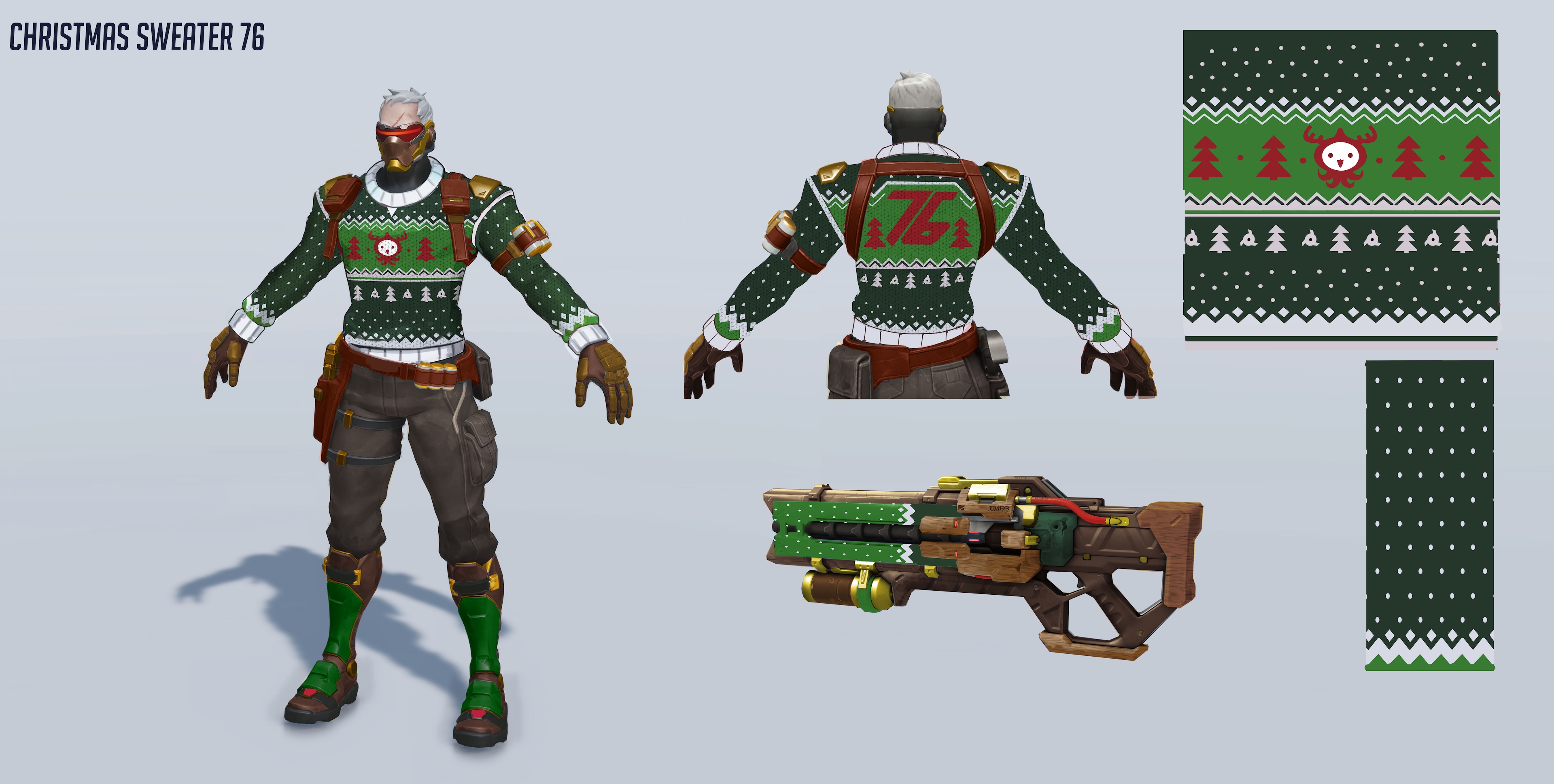 Overwatch ugly 2024 christmas sweater