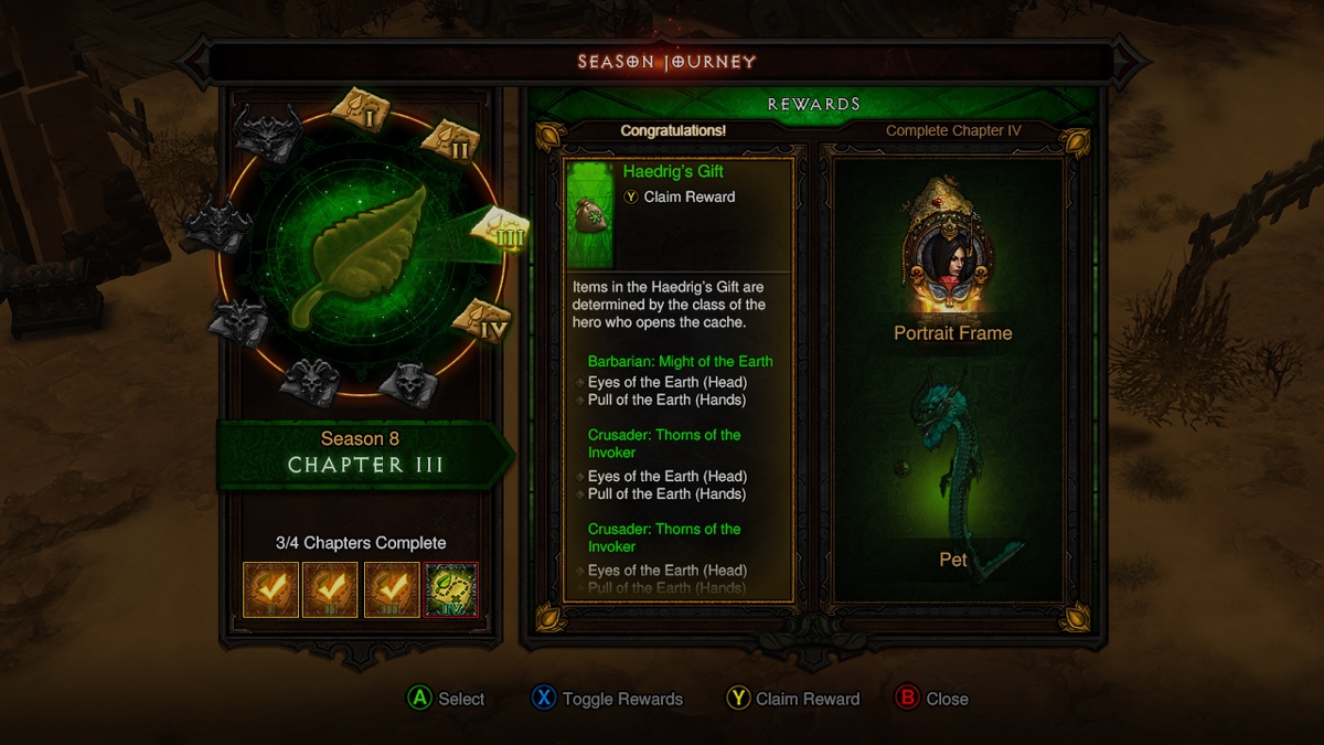 diablo 3 season 25 rewards