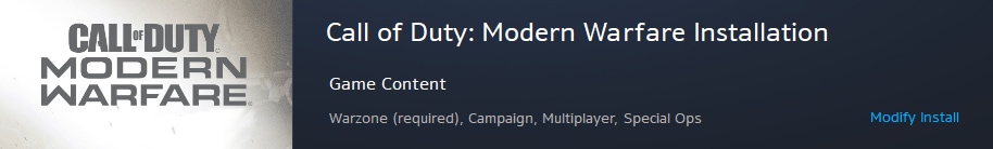 selective install options