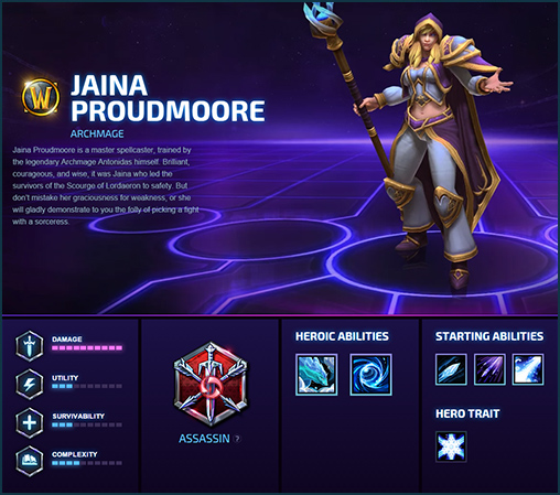 Ten Ton Hammer Heroes of the Storm: Jaina Build Guide