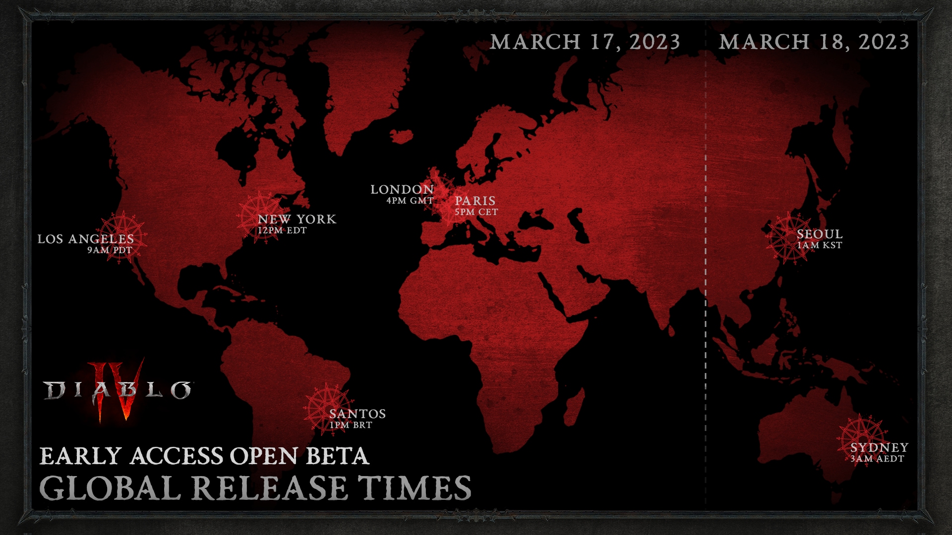 Diablo 4 Season 2 Start Time - Countdown Clock