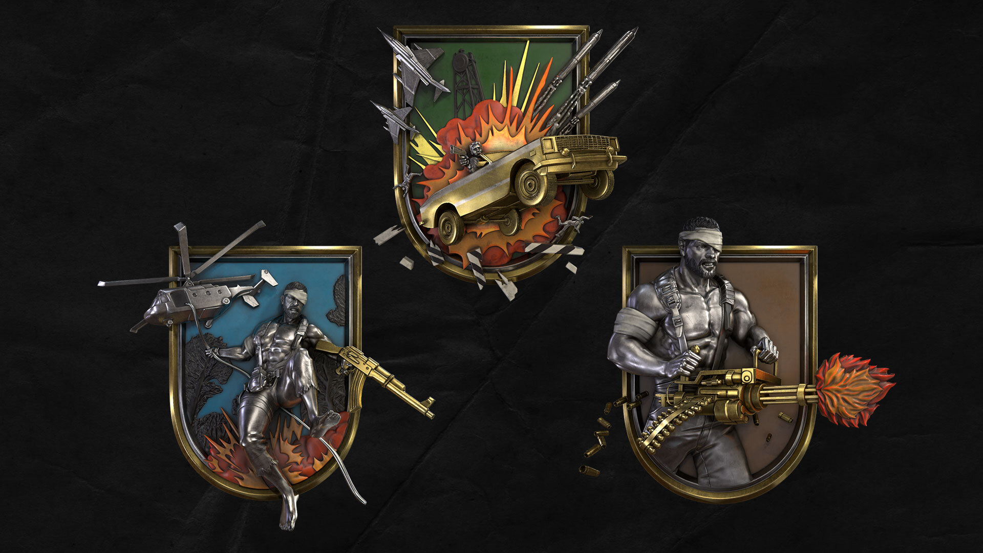 Action Movie–Inspired Medals (Launch)