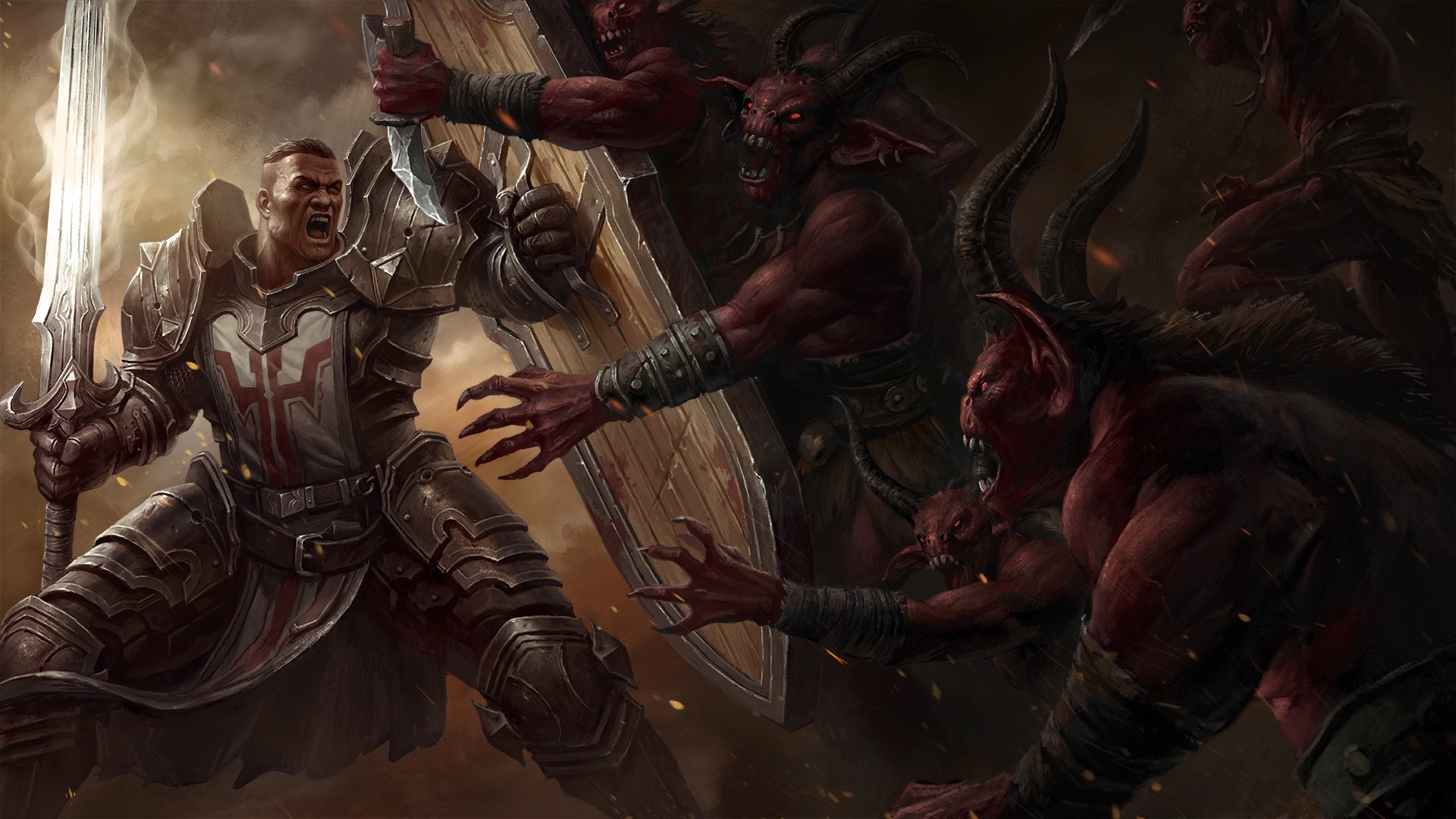 Diablo Immortal leak points to classic Knight enemy returning as new class - Dexerto