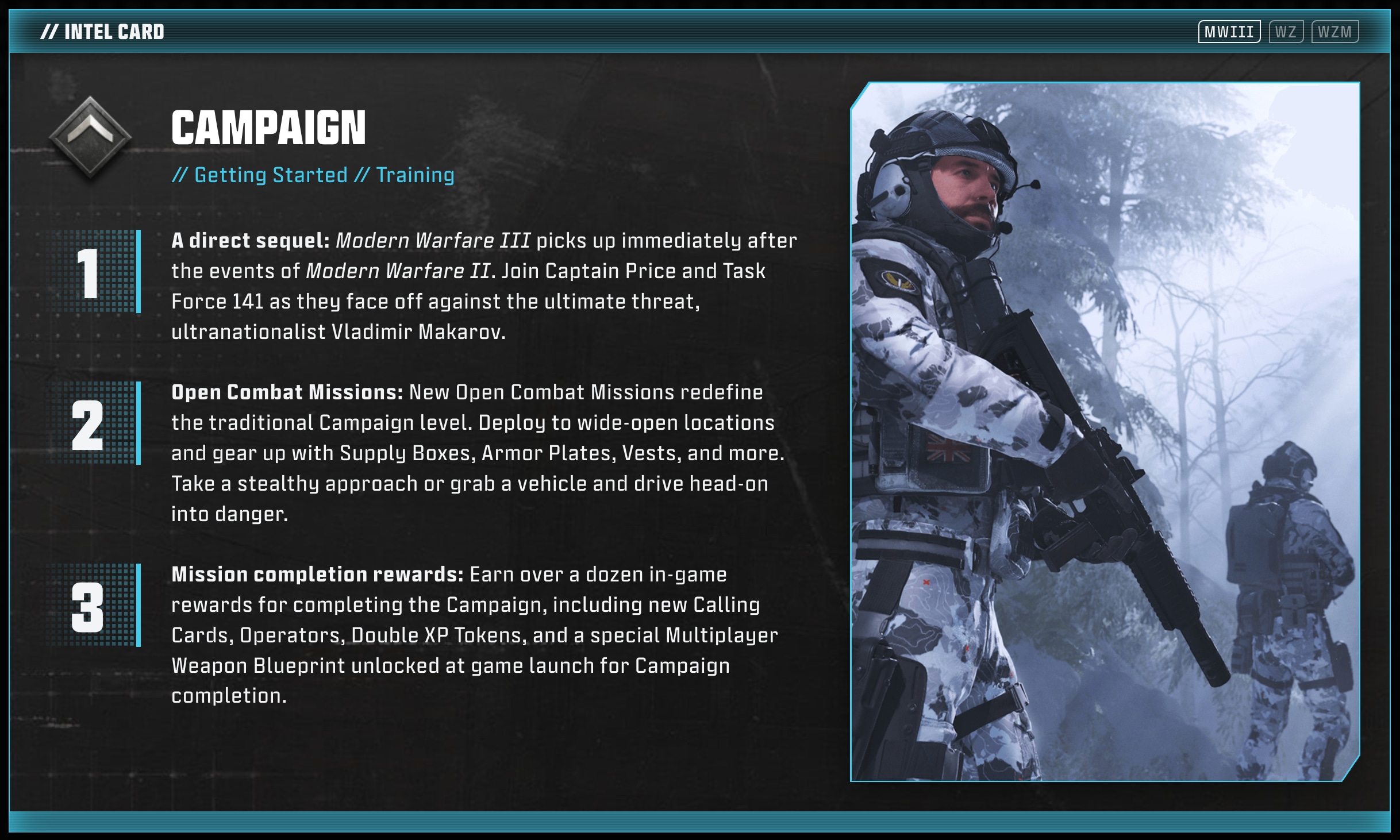 Call of Duty: Modern Warfare III Campaign: How to Play —  news.community.odin — Blizzard News