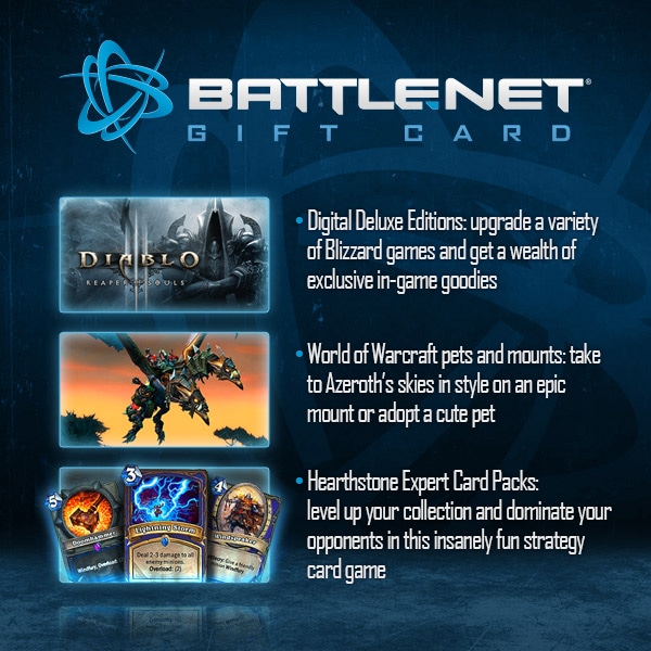 Introducing the Battle.net Gift Card - Wowhead News