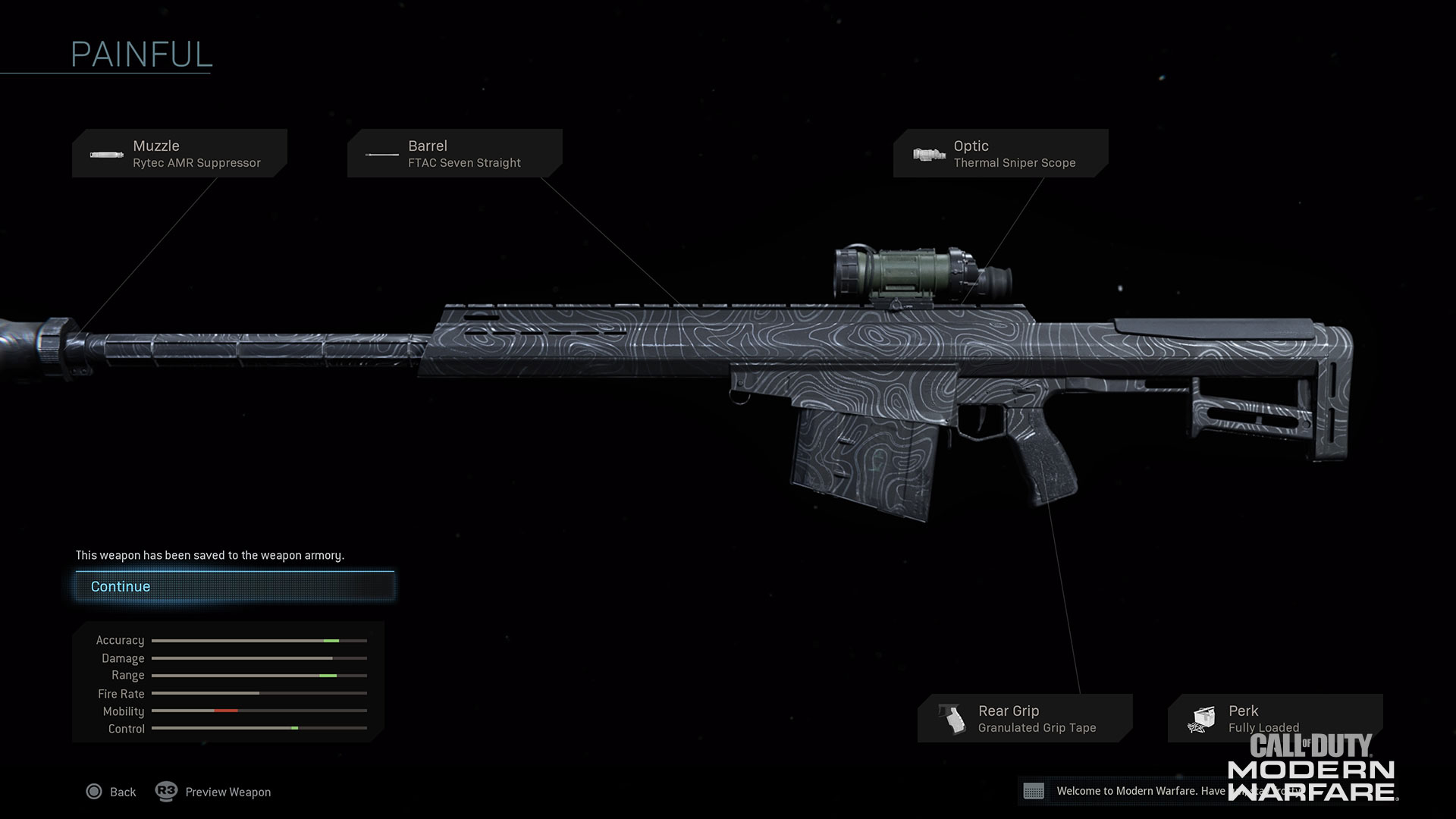 Modern Warfare® Weapon Detail: Rytec AMR — news.community.odin ...