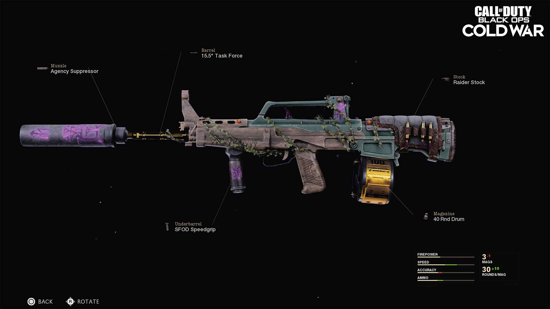 Natural Wonder Legendary assault rifle Blueprint