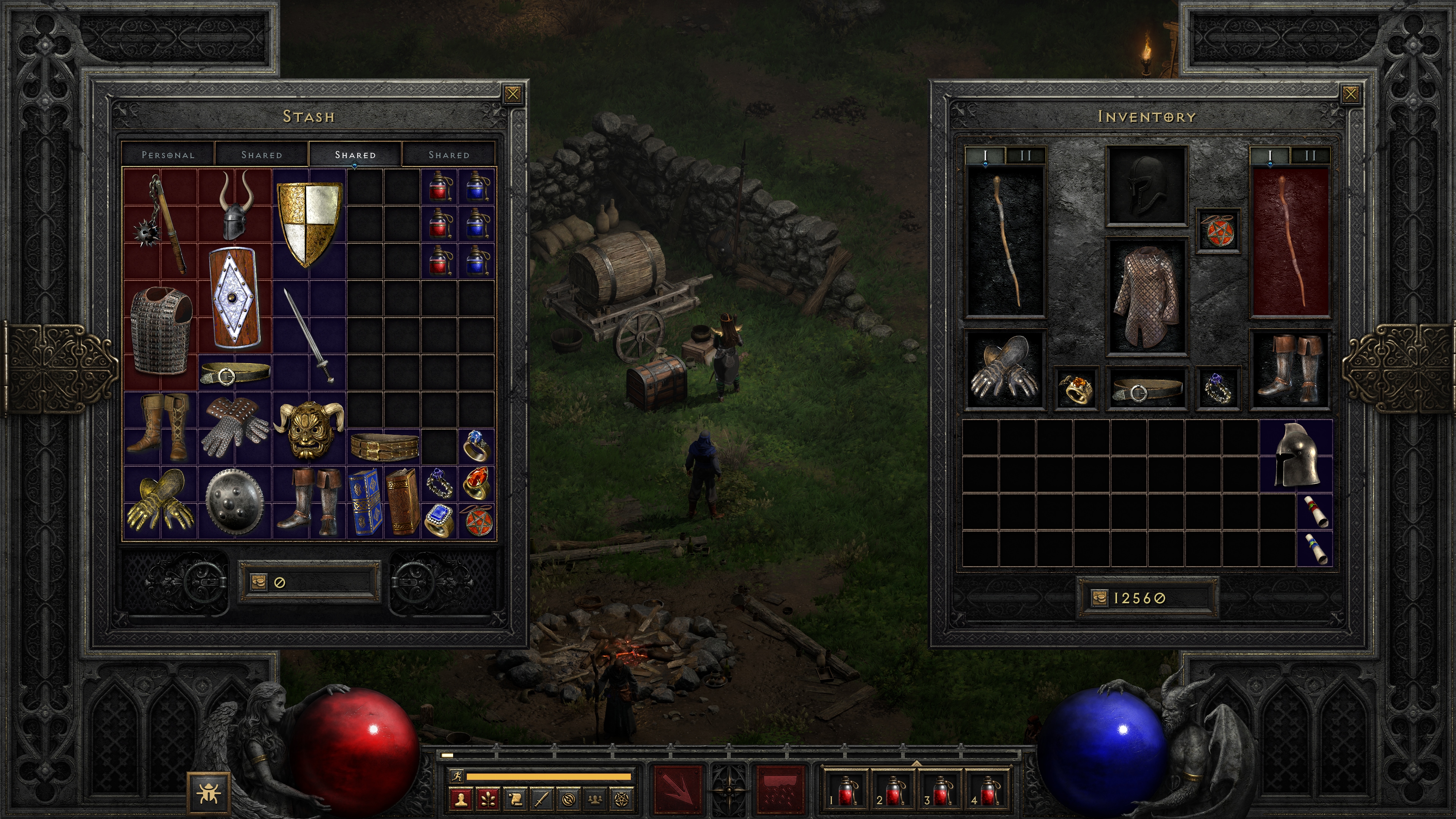 Technical Alpha Learnings Diablo Ii Resurrected Blizzard News