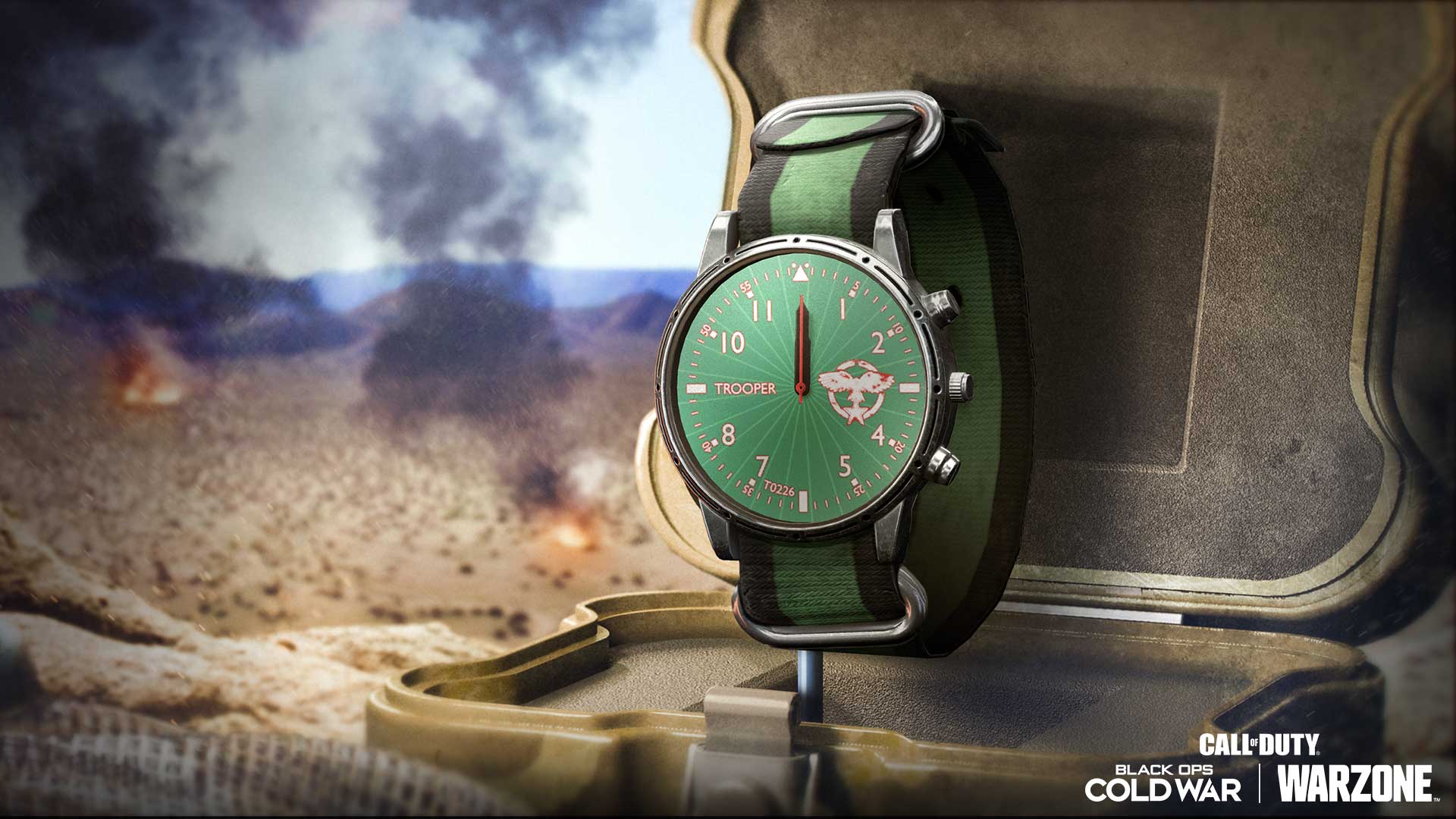 Emerald Trooper Watch