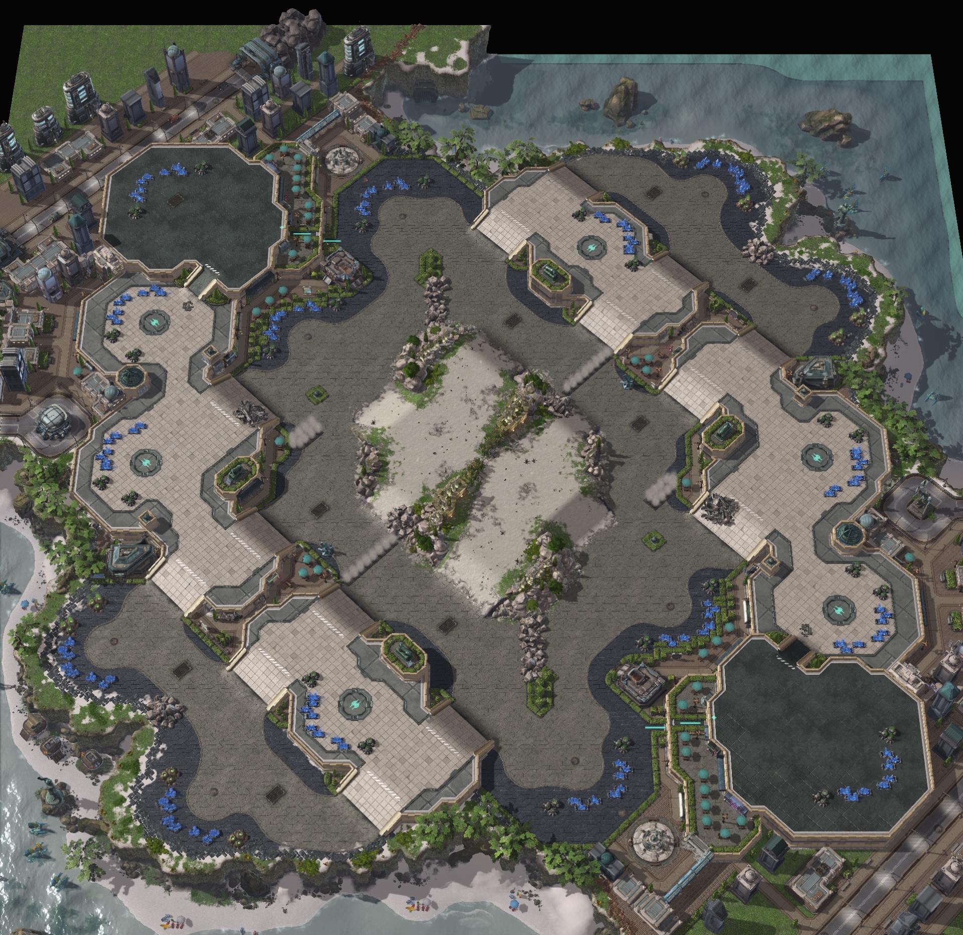 heroes of the storm starcraft map