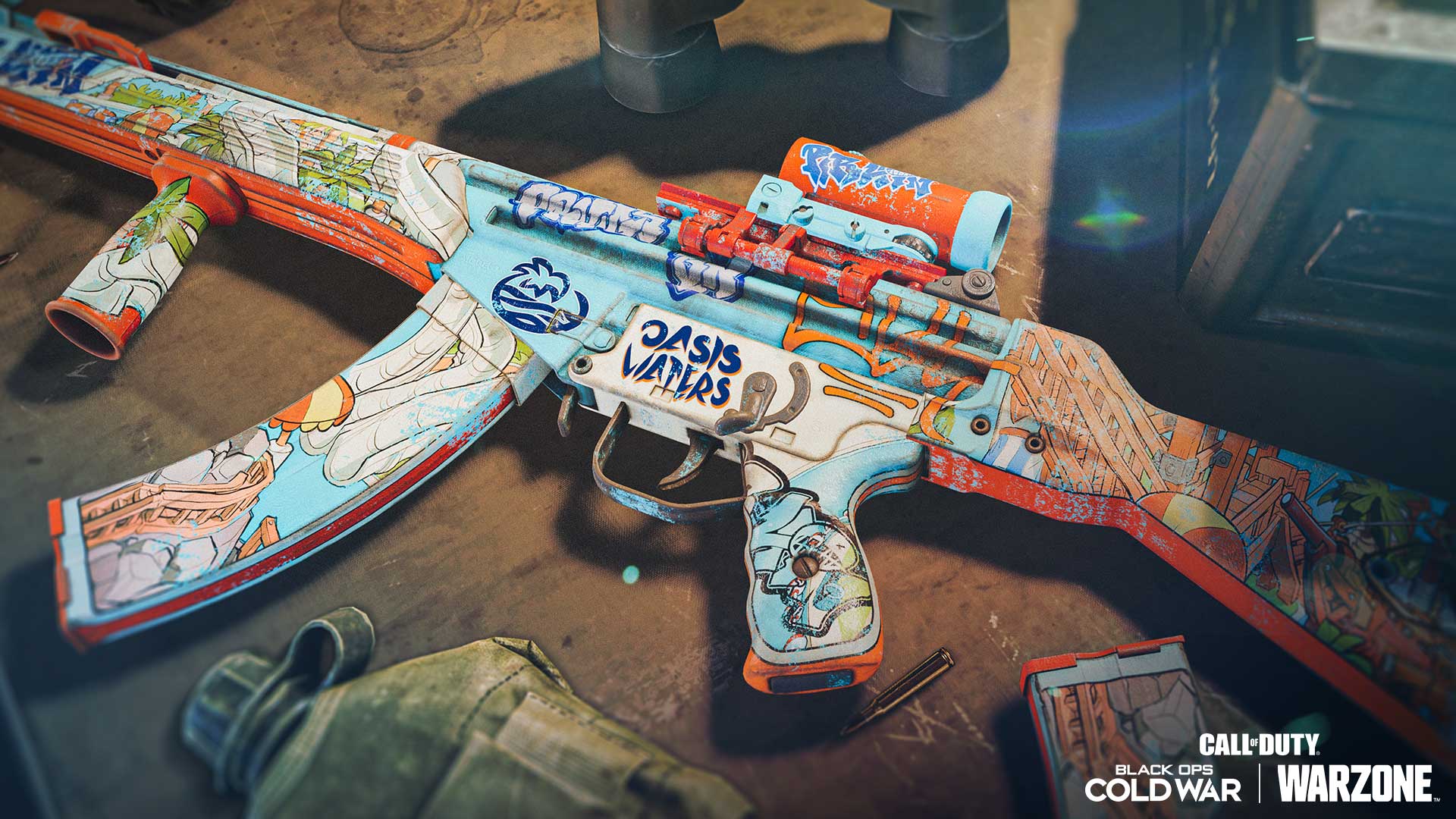 “Forgotten Oasis” Legendary Assault Rifle Blueprint: 