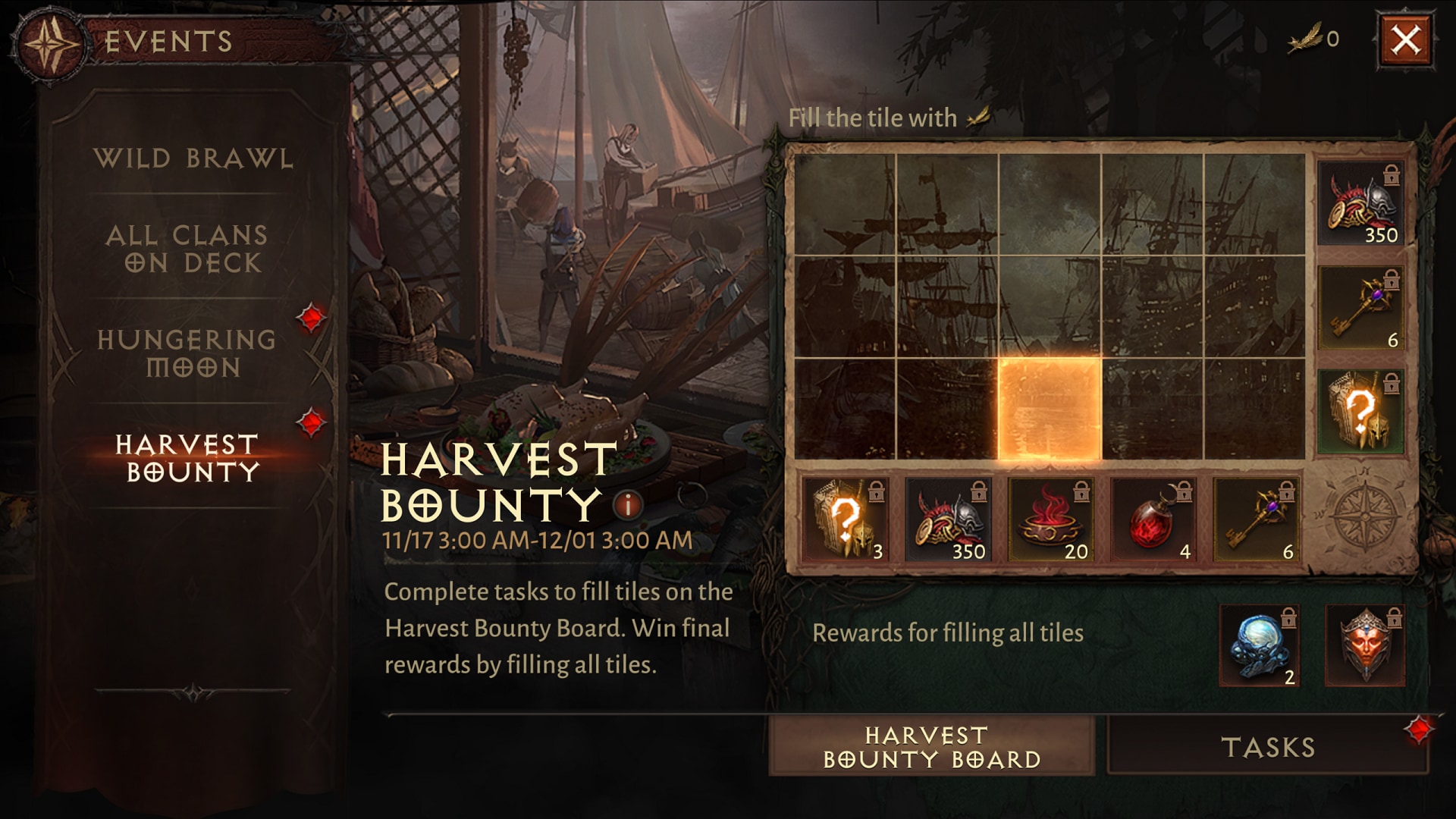 Diablo Immortal readies the Harvest Bounty event, Hearthstone sets