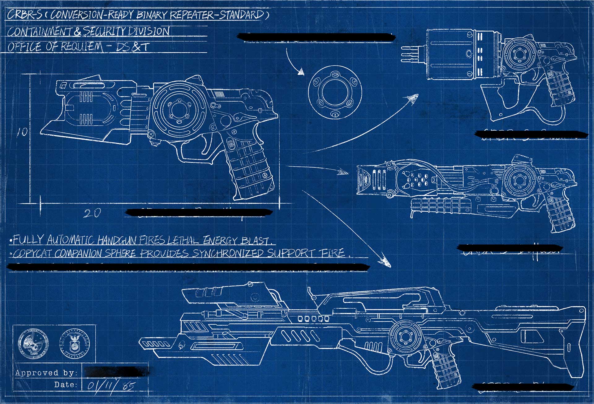 Wonder weapon blueprint