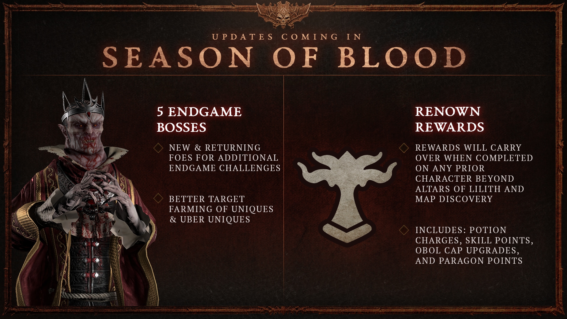 Season of Blood is Dripping into Sanctuary — Diablo IV — Blizzard News