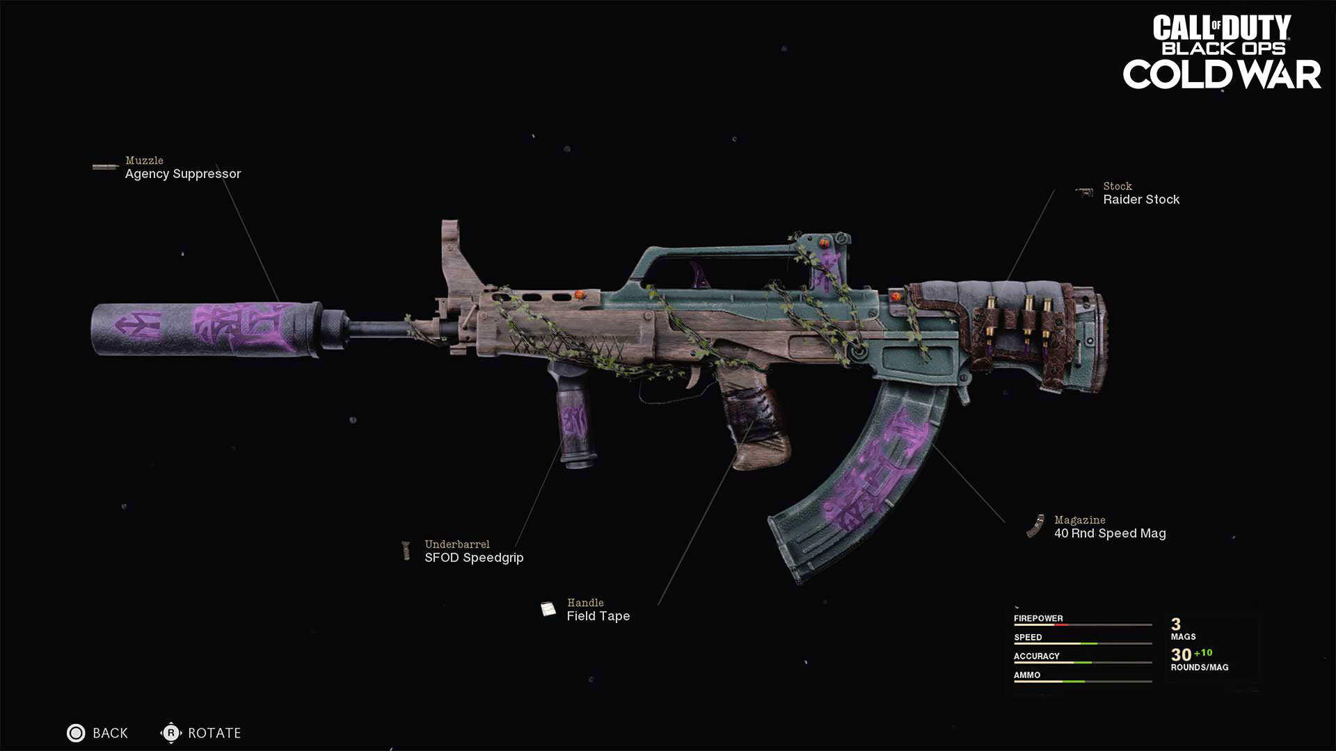  Legendary assault rifle Blueprint