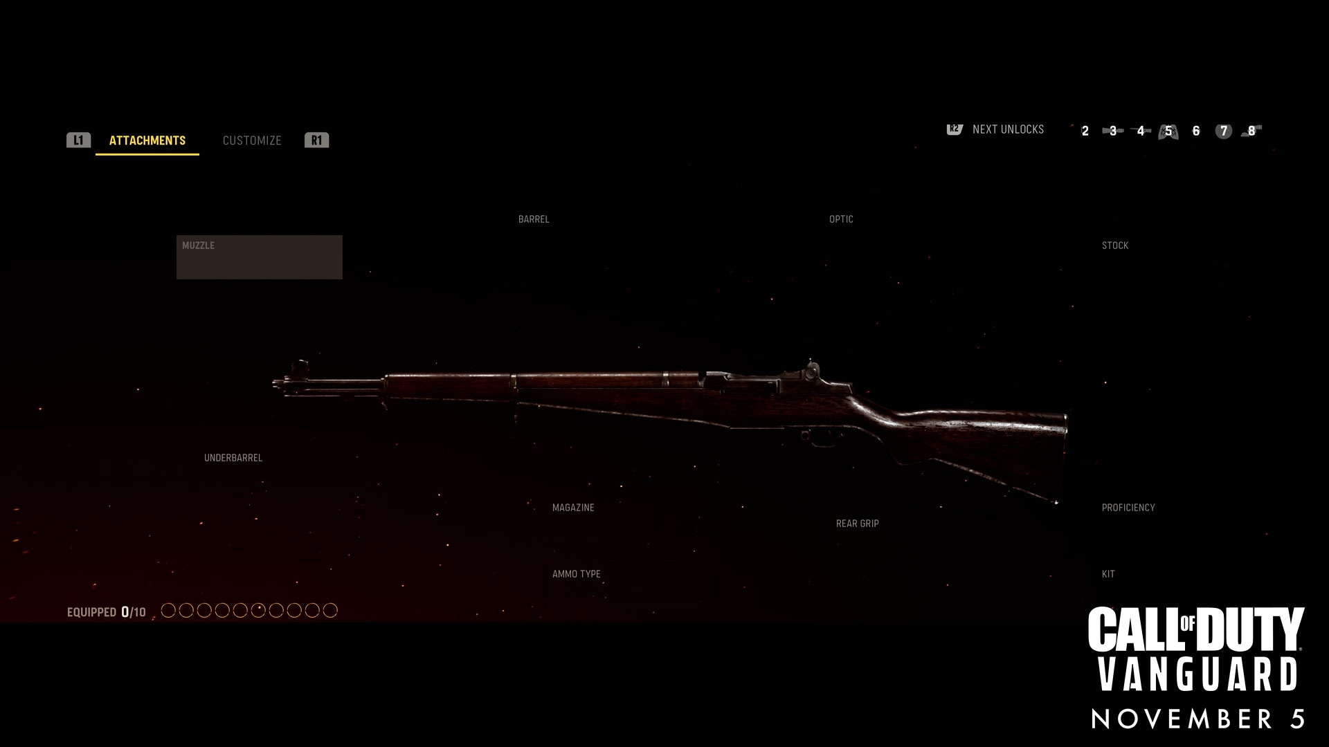 The Gunsmith – Vanguard Edition: Attachment Types