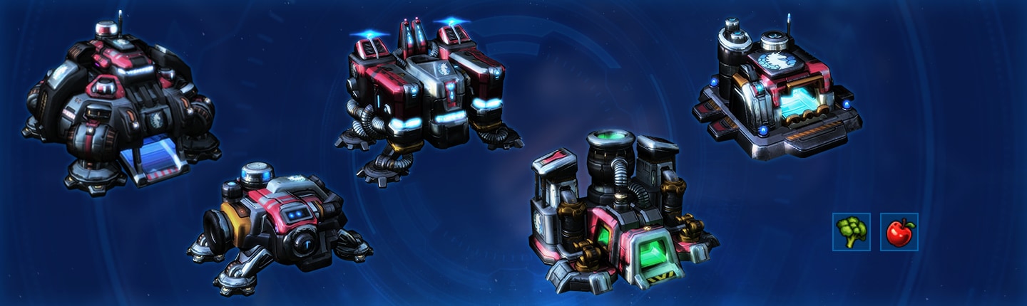 Phase One Terran Rewards: Command Center, Barracks, Supply Depot