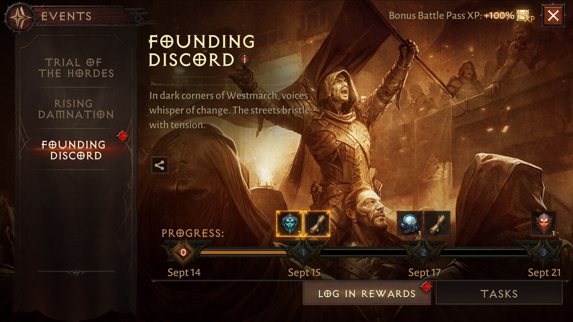 Journey into the Unknown with the Founding Discord Event — Diablo Immortal  — Blizzard News