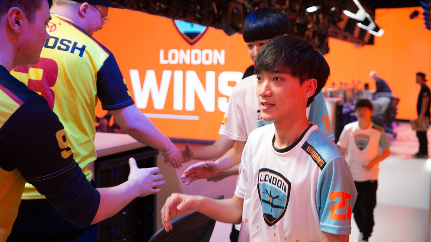 London Spitfire win