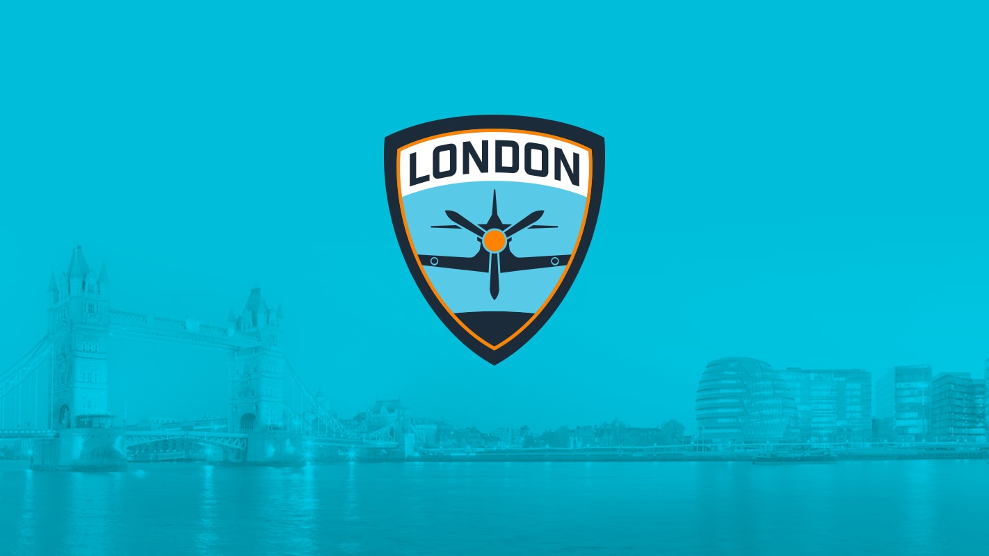 City of London with Spitfire logo