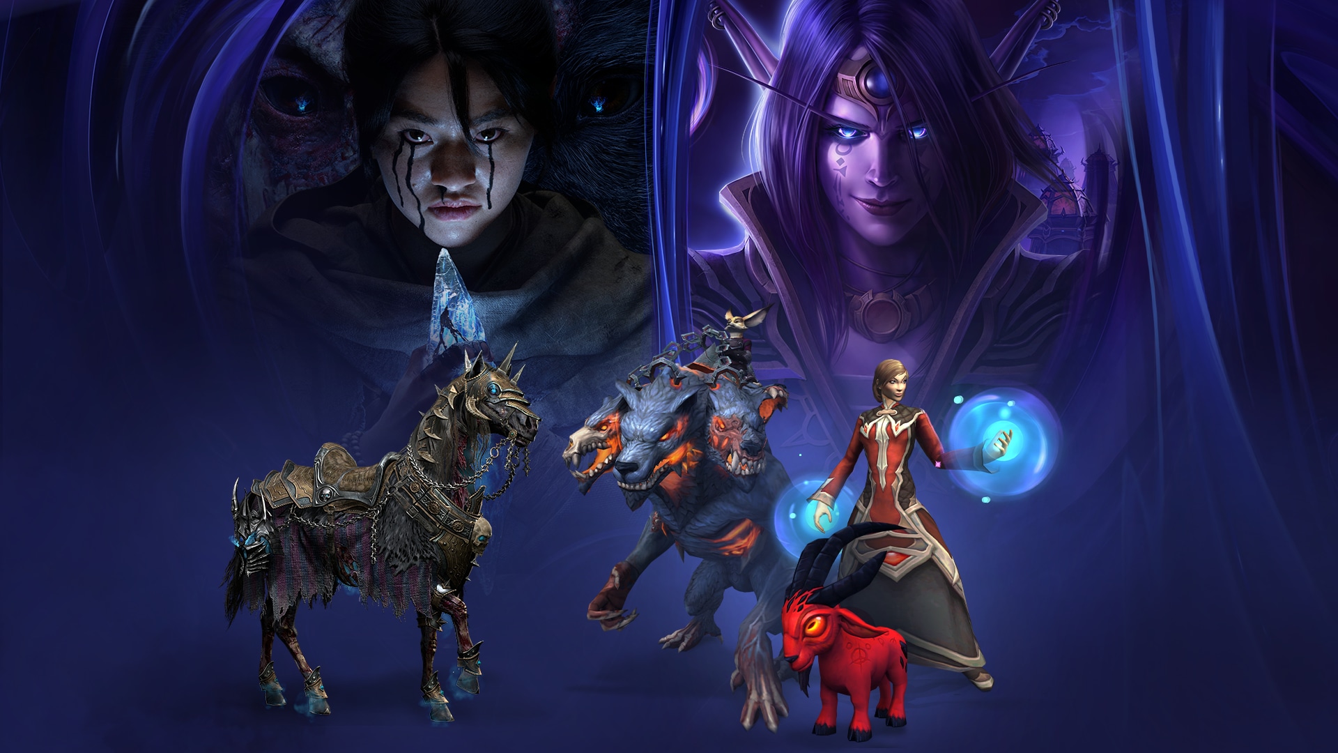 Earn Cosmetics for Diablo IV and International of Warcraft